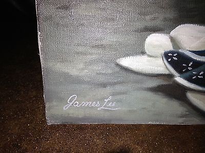 400x300 James Lee Original Signed Oil Painting 18x24 With Original Frame - James Lee Original Painting