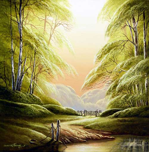 500x510 Original Paintings By David James - James Lee Original Painting