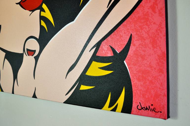 770x511 Saatchi Art Sad Goodbye Painting By James Lee - James Lee Original Painting