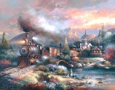 400x312 James Lee Painting By Lee - James Lee Painting