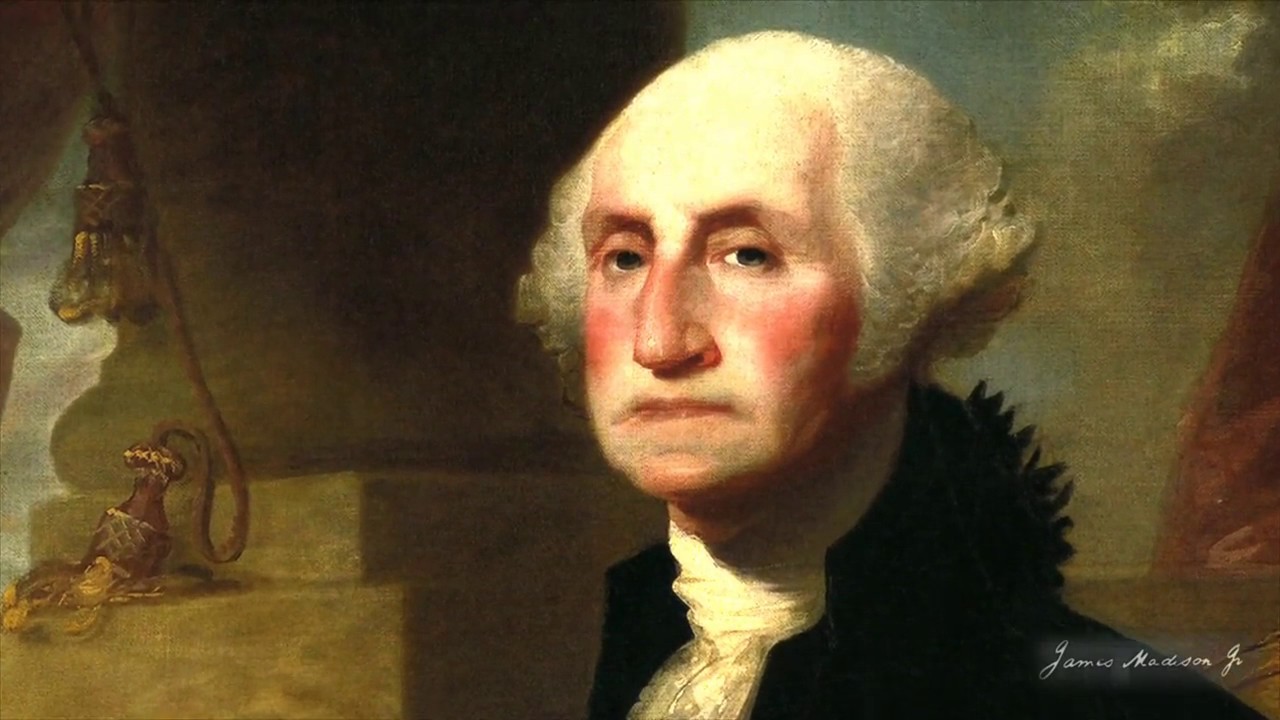 1280x720 George Washington And James Madison By Professor William B. Allen - James Madison Painting
