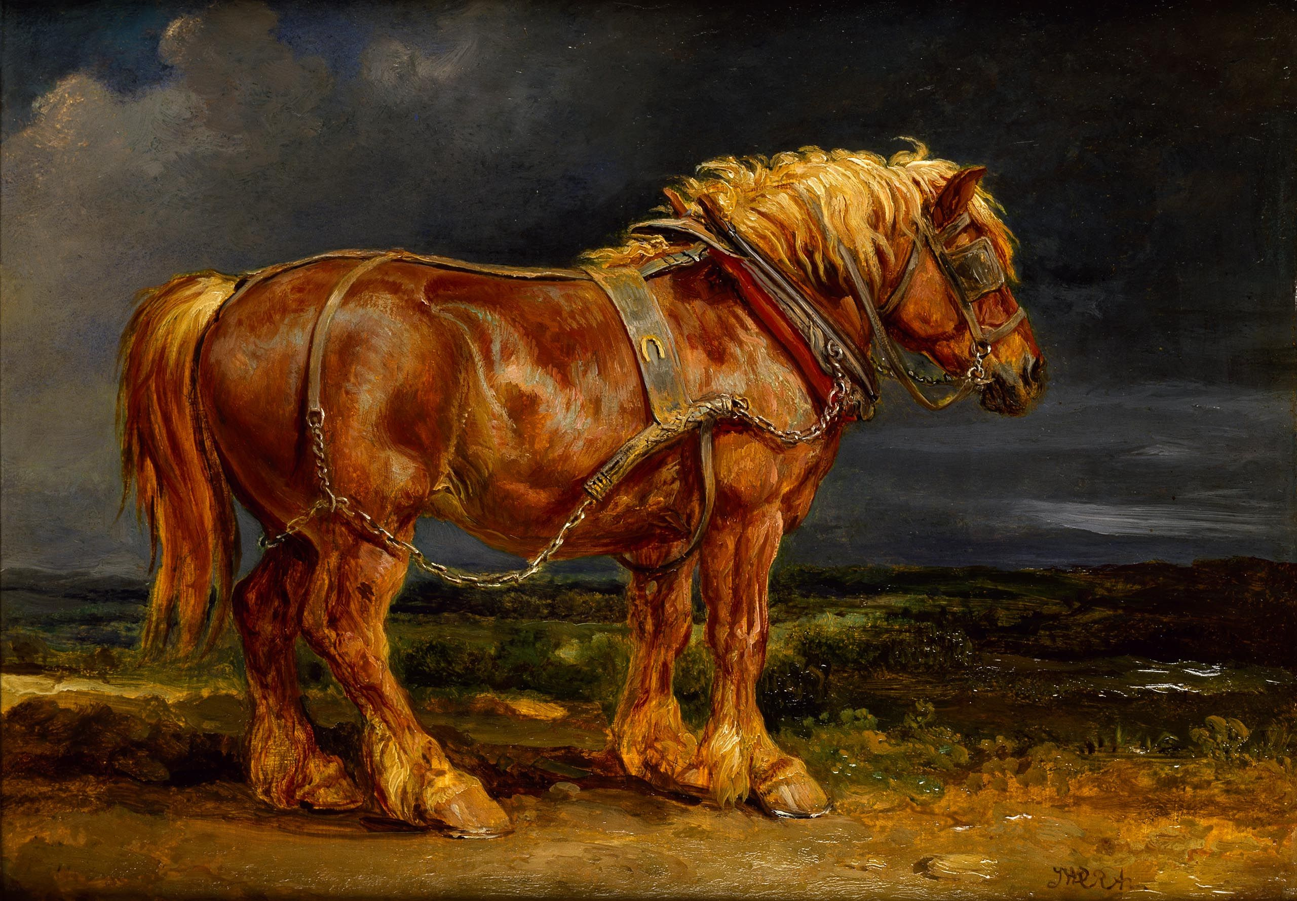 2560x1780 Fileward, James Horse (Painting).jpg - James Painting