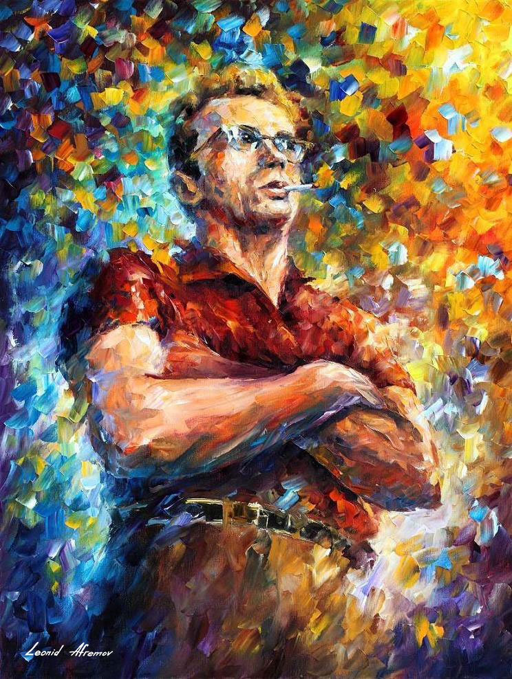 744x988 James Dean - James Painting