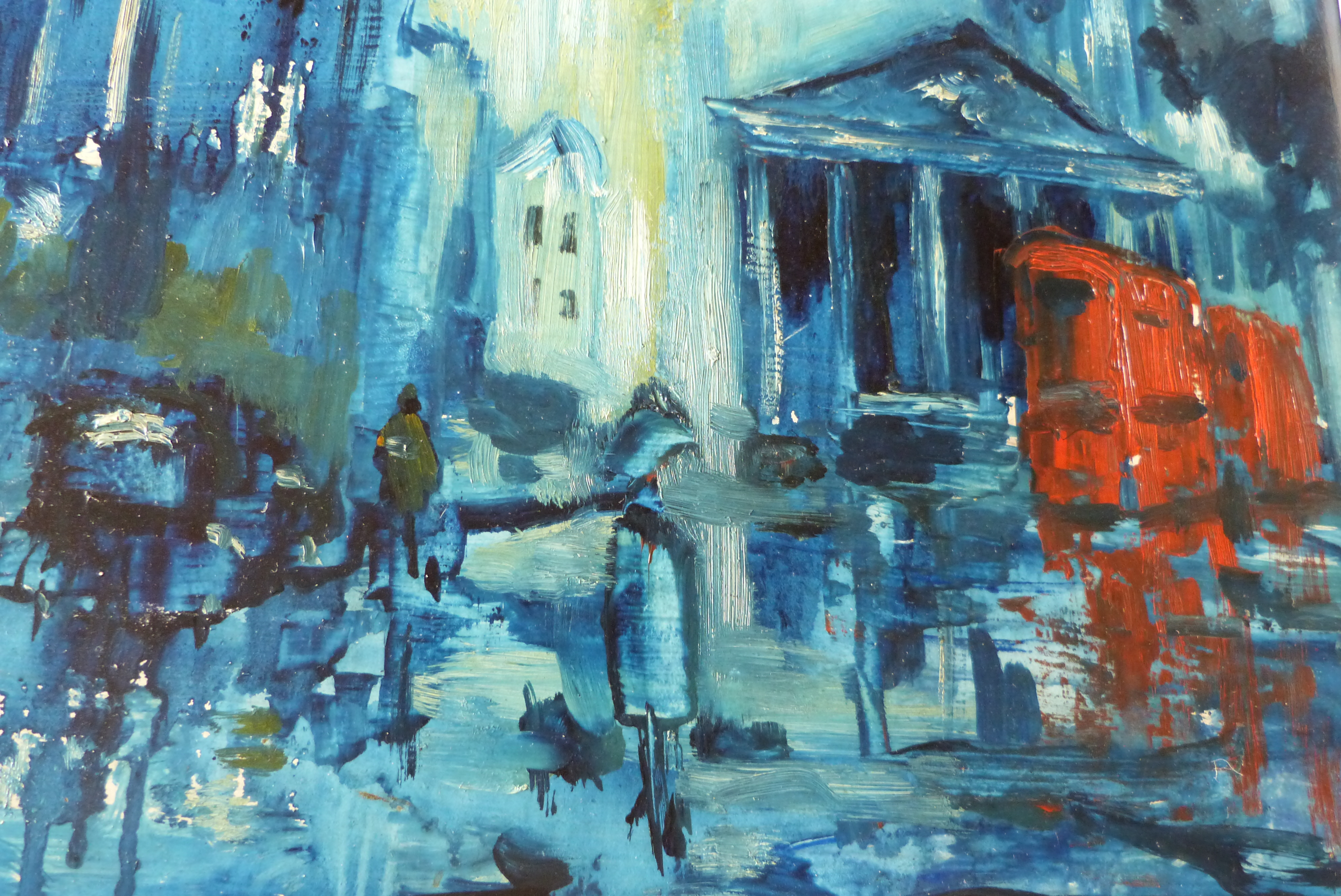 4000x2672 Rain National Gallery London By James Lawrence Isherwood Original - James Painting