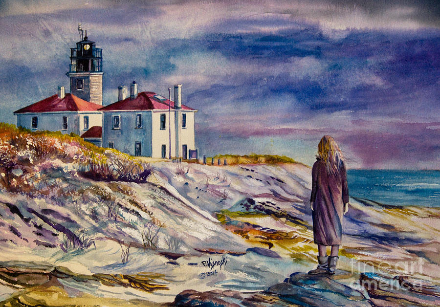 900x628 Jamestown Painting By Paula Visnoski - Jamestown Painting