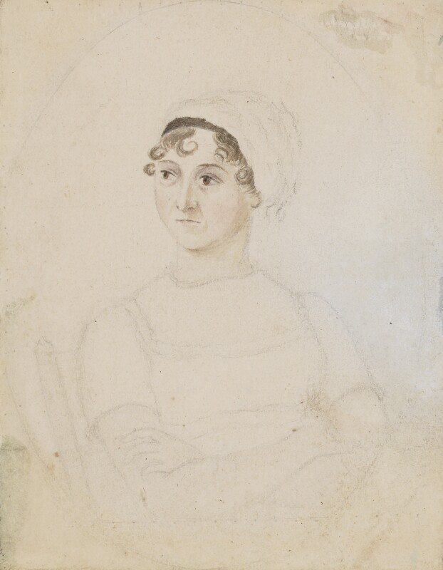 622x800 Npg 3630 Jane Austen - Jane Austen Painting