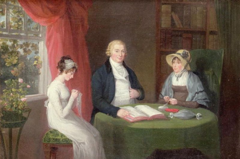 800x530 Romance And Reality In Jane Austen's World - Jane Austen Painting