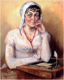 220x276 Bbc - Jane Austen Painting