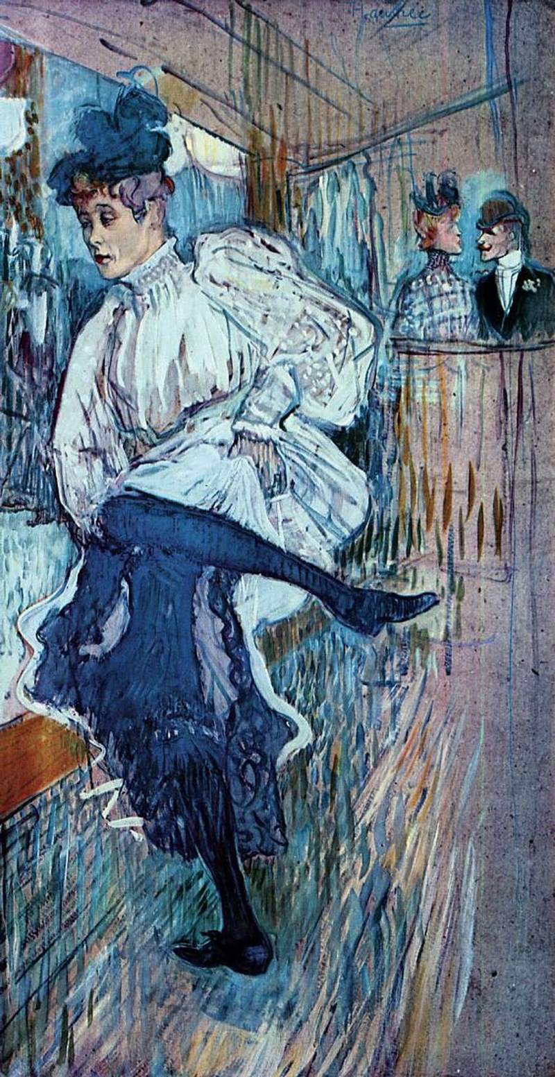 800x1553 Artwork By Henri De Toulouse Lautrec - Jane Avril Painting
