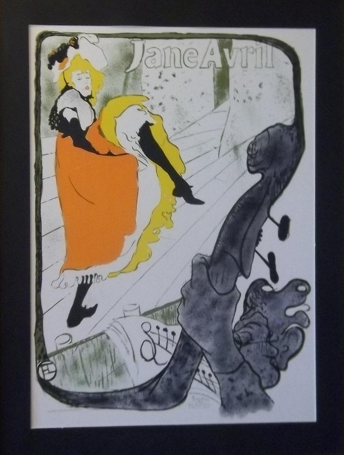 681x900 Jane Avril Painting By Henri Marie Raymond Toulouse Lautrec - Jane Avril Painting