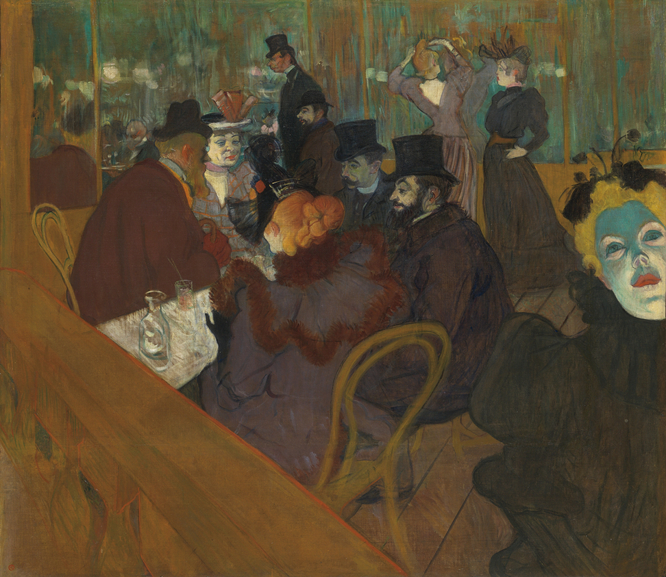 972x843 Toulouse Lautrec And Jane Avril Beyond The Moulin Rouge - Jane Avril Painting