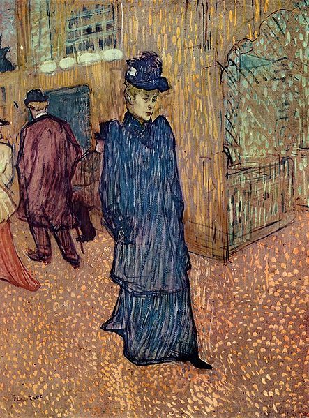 443x599 Henri De Toulouse Lautrec - Jane Avril Painting