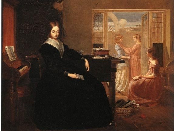 573x432 Jane Eyre Photo The Governess Everlasting Eyre - Jane Eyre Painting