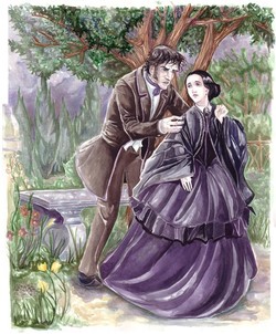 250x302 Jane Eyre Paintings - Jane Eyre Painting