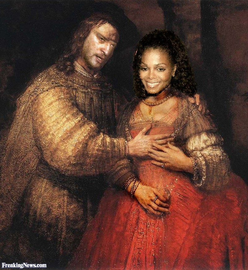 800x868 Justin Timberlake And Janet Jackson Painting Pictures - Janet Jackson Painting