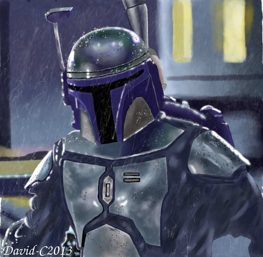905x883 Jango Fett By David C2011 - Jango Fett Painting
