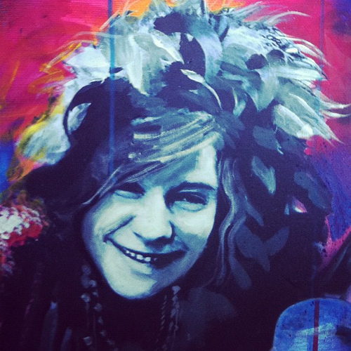 500x500 Janis Joplin Available Now! - Janis Joplin Painting