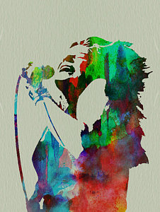 226x300 Janis Joplin Painting By Naxart Studio - Janis Joplin Painting