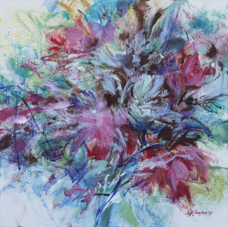 770x764 Saatchi Art Bloom - Jansen Painting