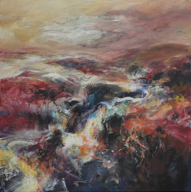 770x775 Saatchi Art Wilderness - Jansen Painting