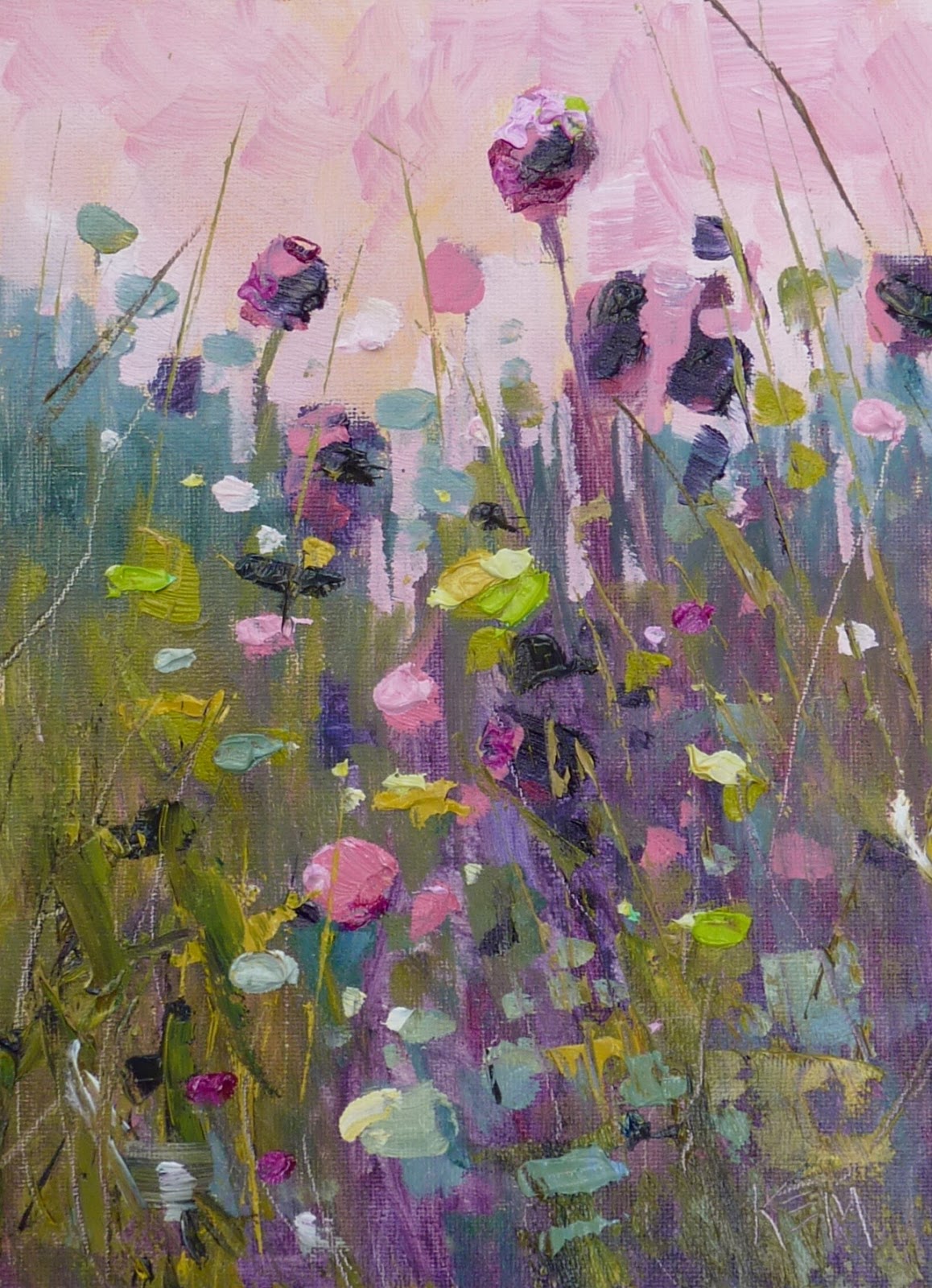 1158x1600 Painting My World Day One Of A January Challenge .oil Painting! - January Painting