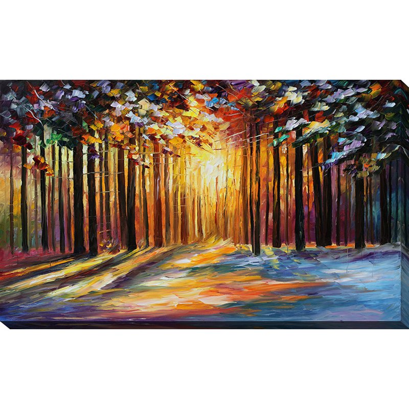 800x800 Pictureperfectinternational Sun Of January By Leonid Afremov - January Painting