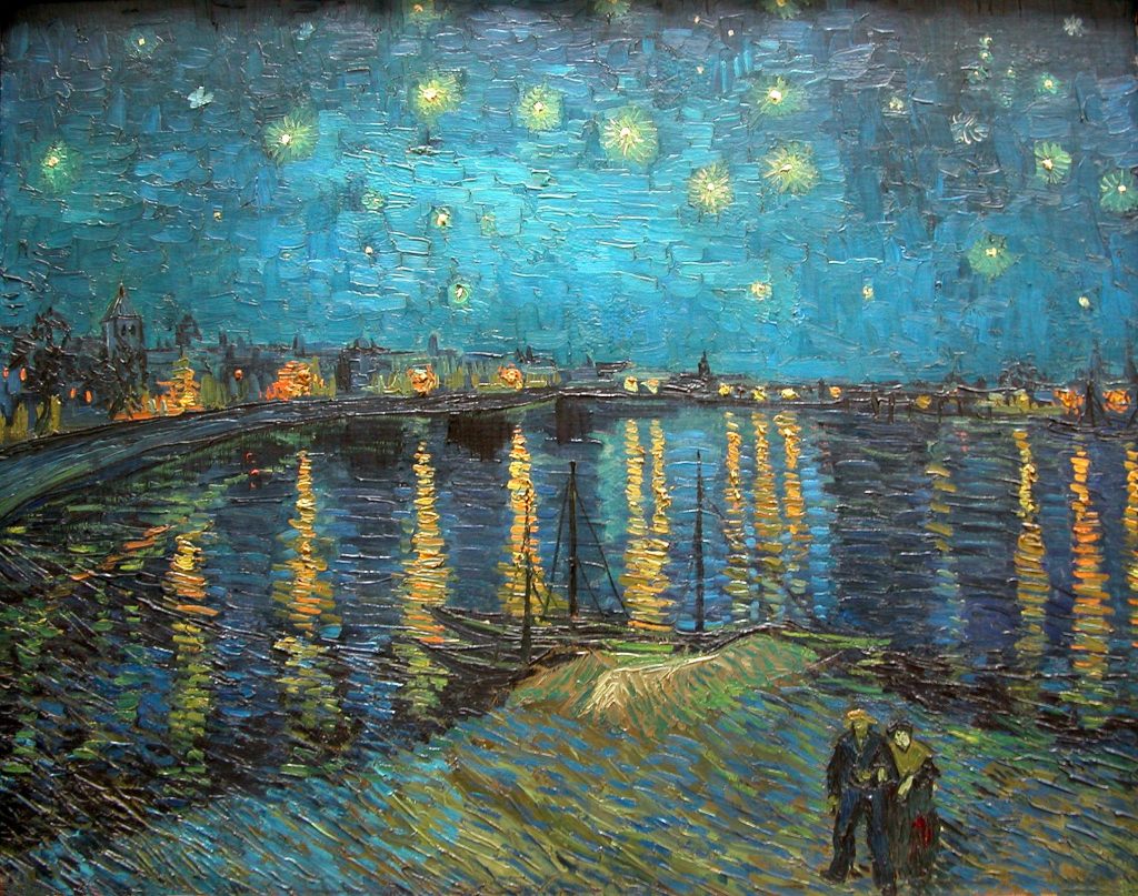 1024x807 Sold Out! Paint Starry Night Over The Rhone, Kensington, Saturday - January Painting