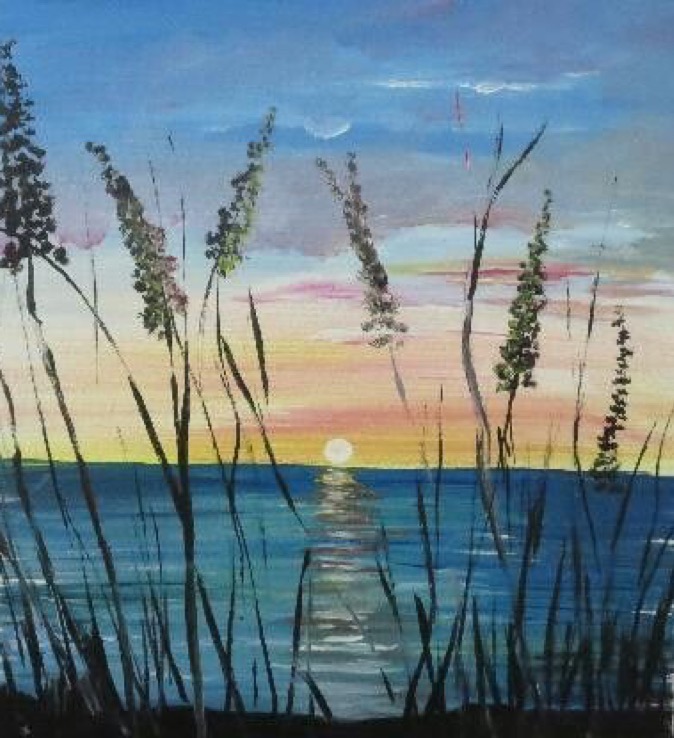 674x738 Tuesday January 2nd, 7 9pm - January Painting