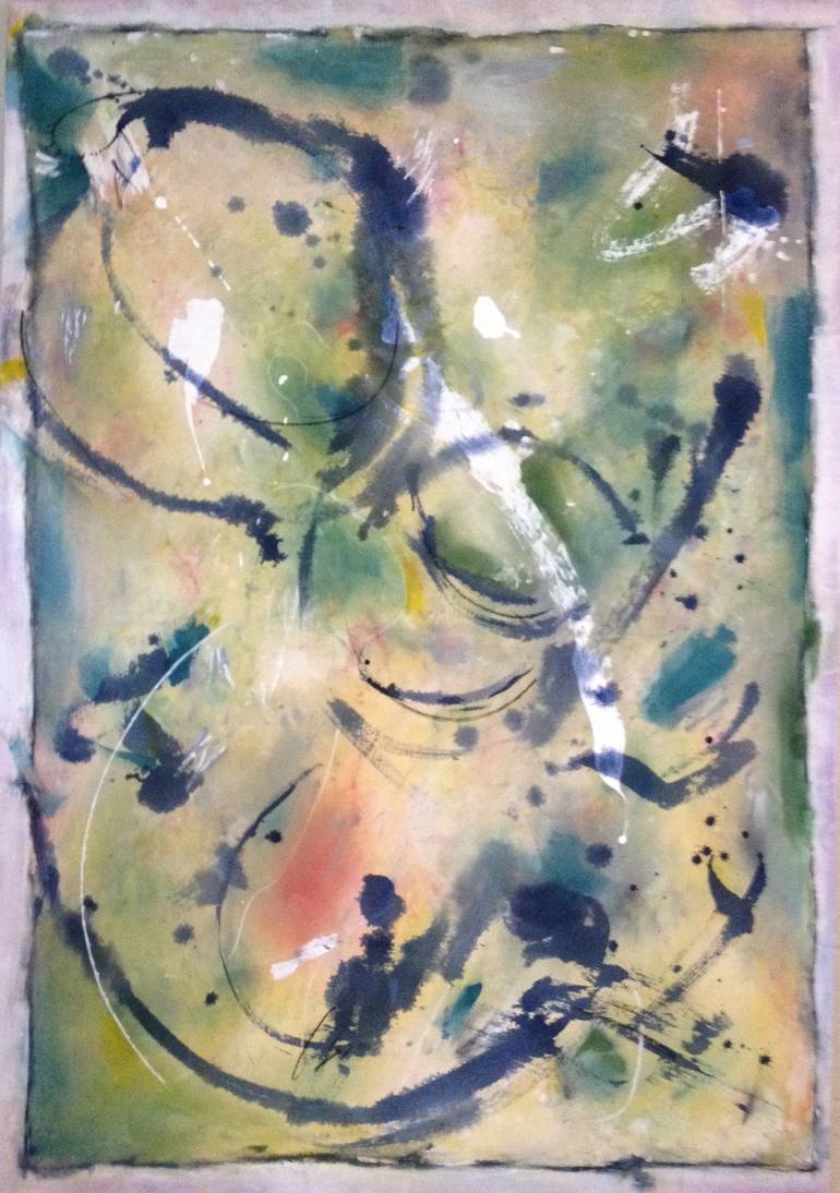 770x1094 Saatchi Art Japanese Tea Painting By Paula Nishikawara - Japanese Acrylic Painting