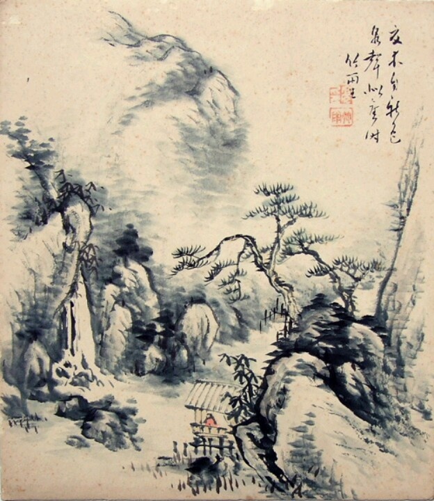 624x720 The Ancient Art - Japanese Art Painting