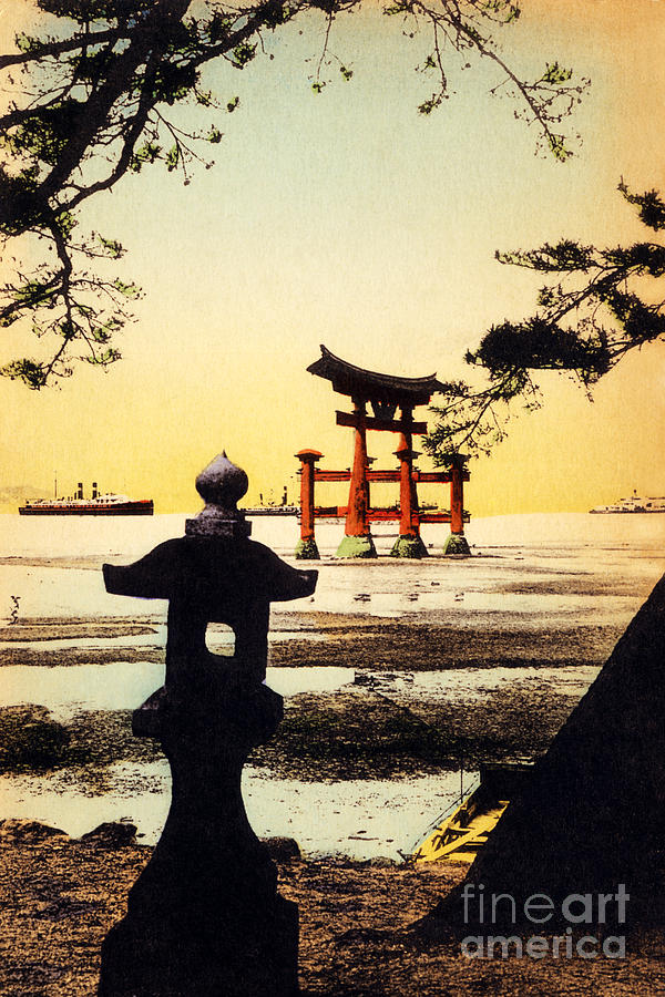 600x900 Vintage Japanese Art 23 Painting By Hawaiian Legacy Archive - Japanese Art Painting