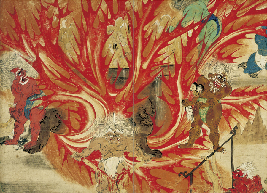 900x652 Exploring Japanese Hell Through Art From The 12th To 19th Century - Japanese Art Painting