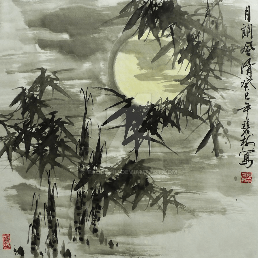 894x894 Japanese Sumi E Painting Class - Japanese Brush Painting