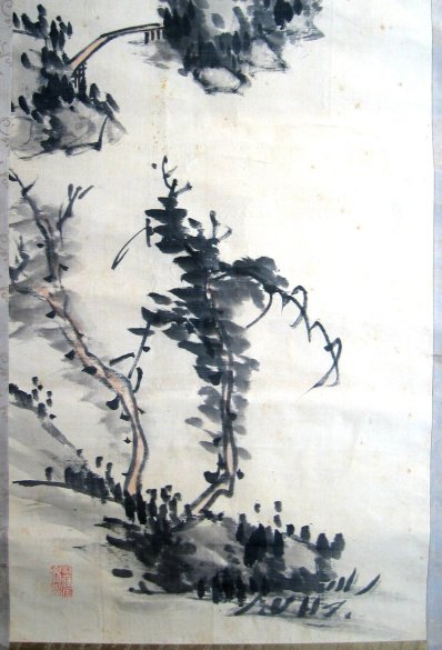 398x585 Painting20 - Japanese Brush Painting