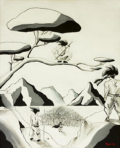 242x300 Japanese Anime Art - Japanese Cartoon Painting