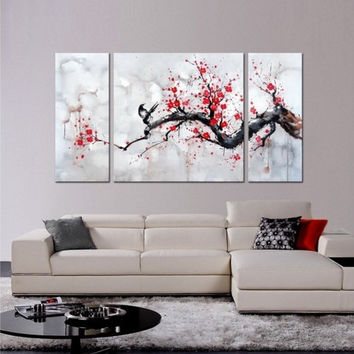 Japanese Cherry Blossom Tree Painting At Paintingvalley.com 