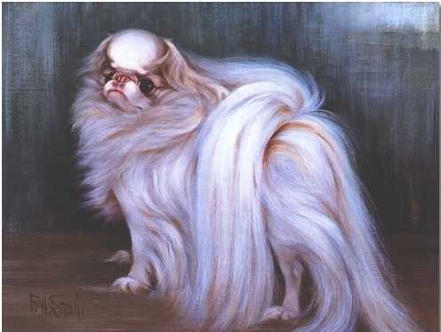 496x373 Interesting Japanese Chin Painting Natural History - Japanese Chin Painting