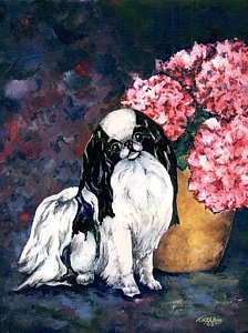 224x300 Japanese Chin Paintings Fine Art America - Japanese Chin Painting