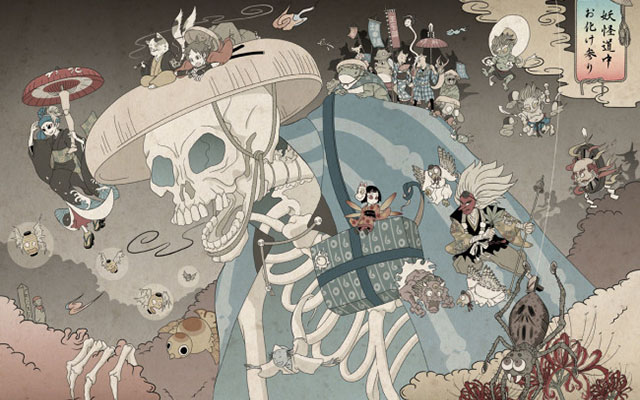 640x400 Adorable Demons This Illustrator Is Showing Us The Cute Side - Japanese Demon Painting