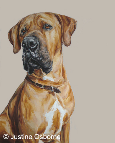 400x500 Paintmydog - Japanese Dog Painting