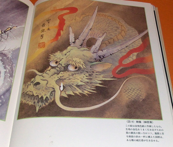 700x594 Primer Of Japanese Dragon Ryu Picture Book From Japan Tattoo - Japanese Dragon Painting