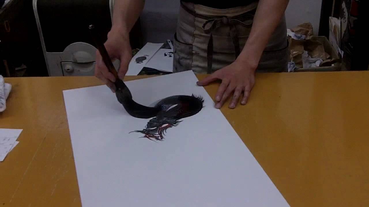 1280x720 Japanese Dragon Painter - Japanese Dragon Painting