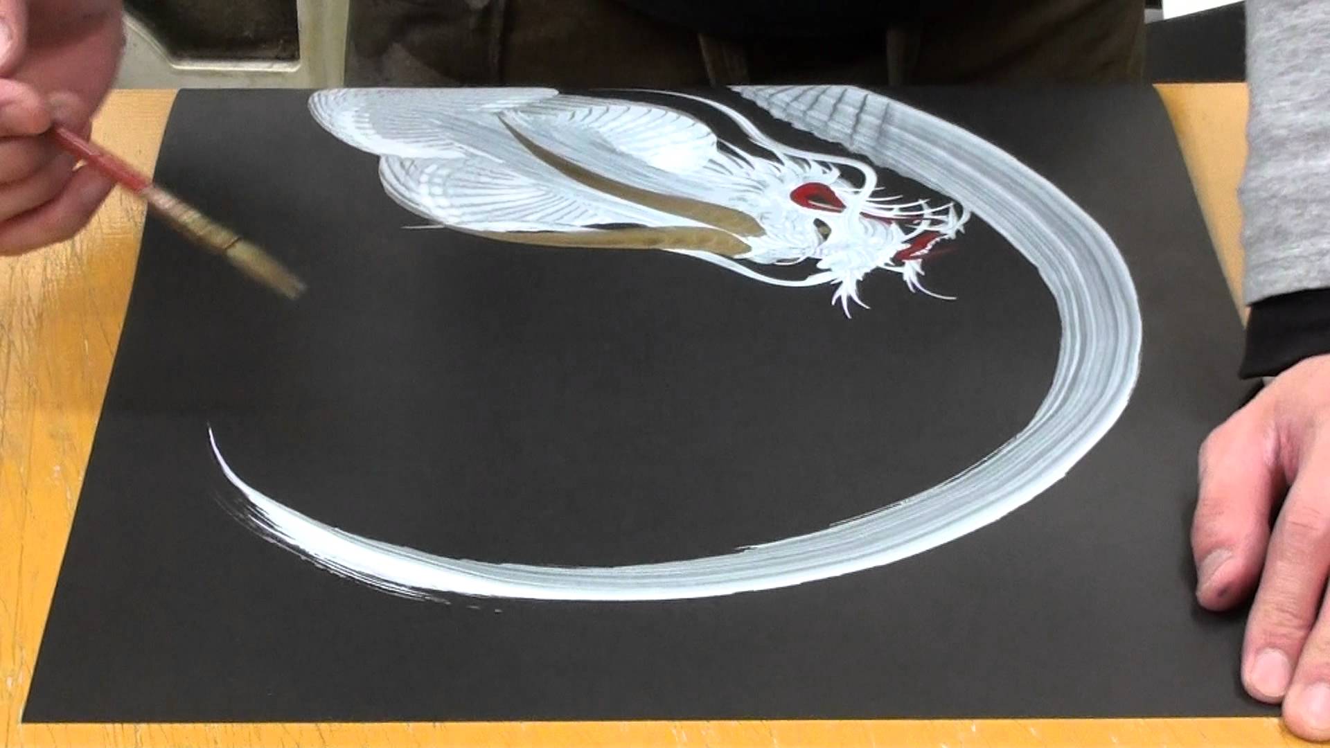 1920x1080 Japanese Dragon Painting - Japanese Dragon Painting