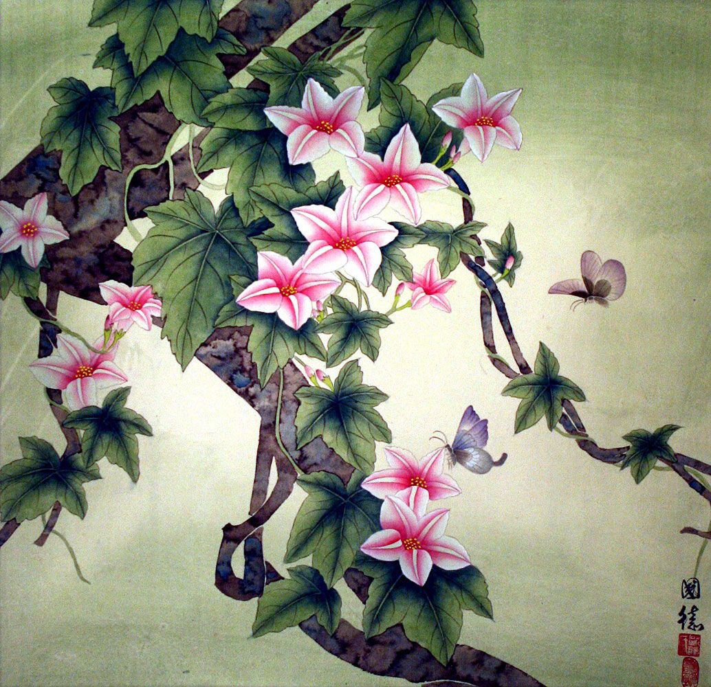 1034x1000 Japanese Flower Painting Displaying 19gt Images - Japanese Flower Painting