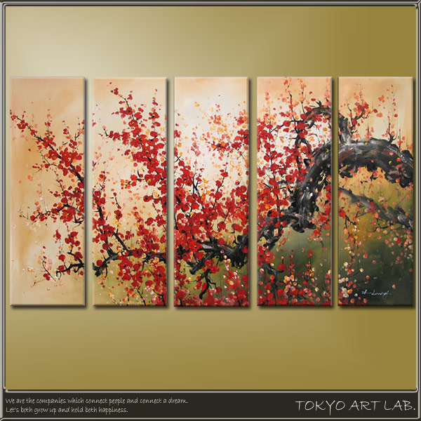 600x600 Tokyo Art Lab.inc. Rakuten Global Market Decorate The Office - Japanese Flower Painting