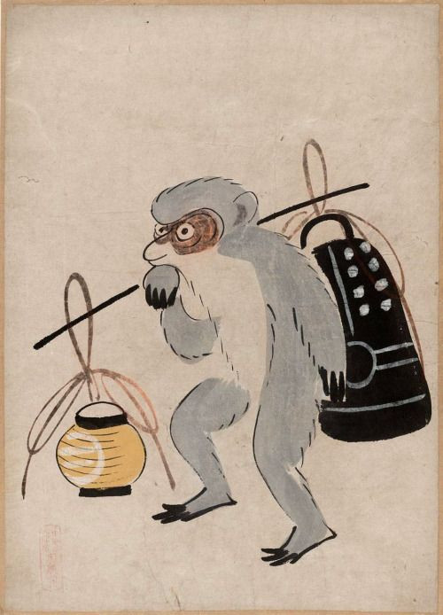 500x694 Japanese Art Drawings 144 Best Japanese Painting Kaiga Images - Japanese Folk Painting