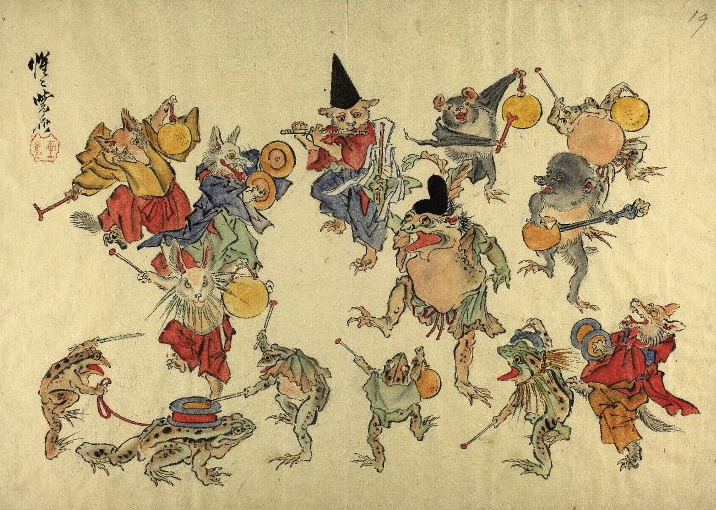 716x510 A Rare Chance To Hear Music From Japan In London Sequins - Japanese Frog Painting