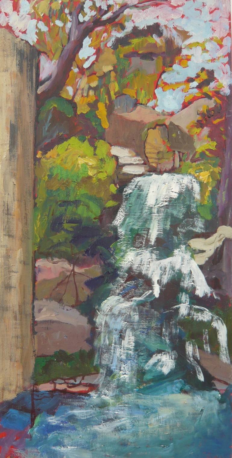 770x1516 Saatchi Art Japanese Garden - Japanese Garden Painting