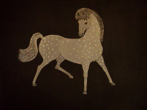 600x450 Japanese Horse Painting By Stephanie Moore - Japanese Horse Painting