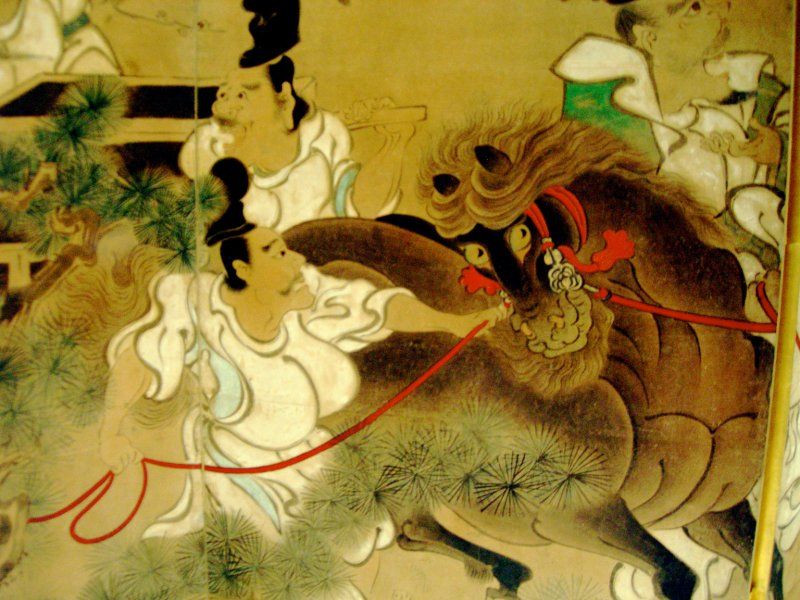 800x600 Japanese Horse - Japanese Horse Painting